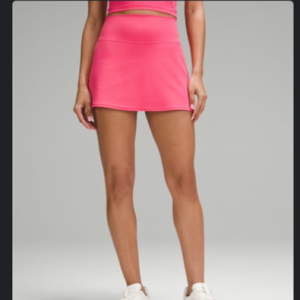 Lululemon align high rise skirt glaze pink